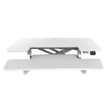 abbotts home office accessories rapid flux electric desk riser front 1