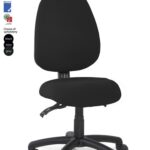 gregory high back small seat black